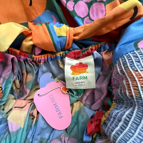 FARM Rio Multicolor Floral Dress - Picture 4 of 8